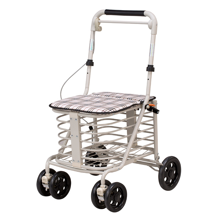 新品！高級シルバーカーSG合格品MADE IN しゃくり上げ JAPANおしゃれな 